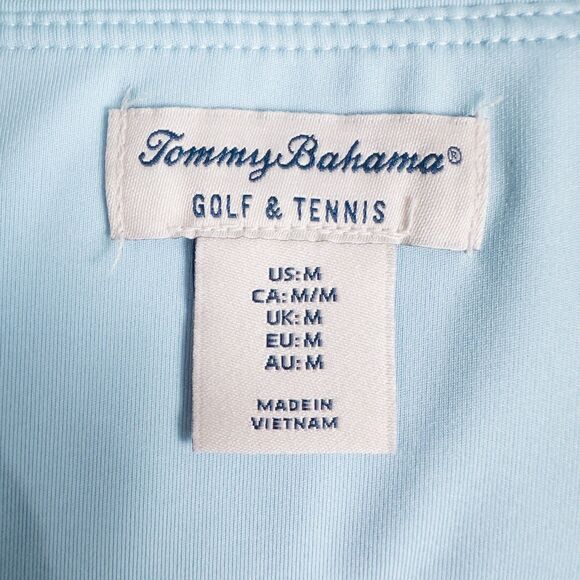 Tommy Bahama Golf & Tennis Pleated Short Skort Womens Medium Light Blue Pockets - Picture 3 of 15